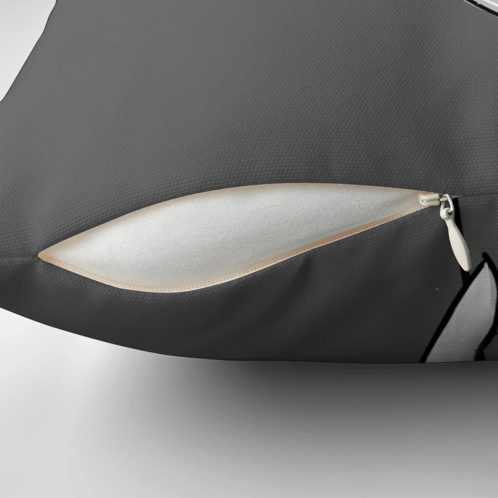 A plush, cuddly Slug Cat pillow from the popular video game Rainworld, perfect for gaming and home decor.