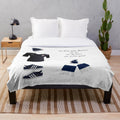 Raith Rovers FC plush blanket featuring the team's logo