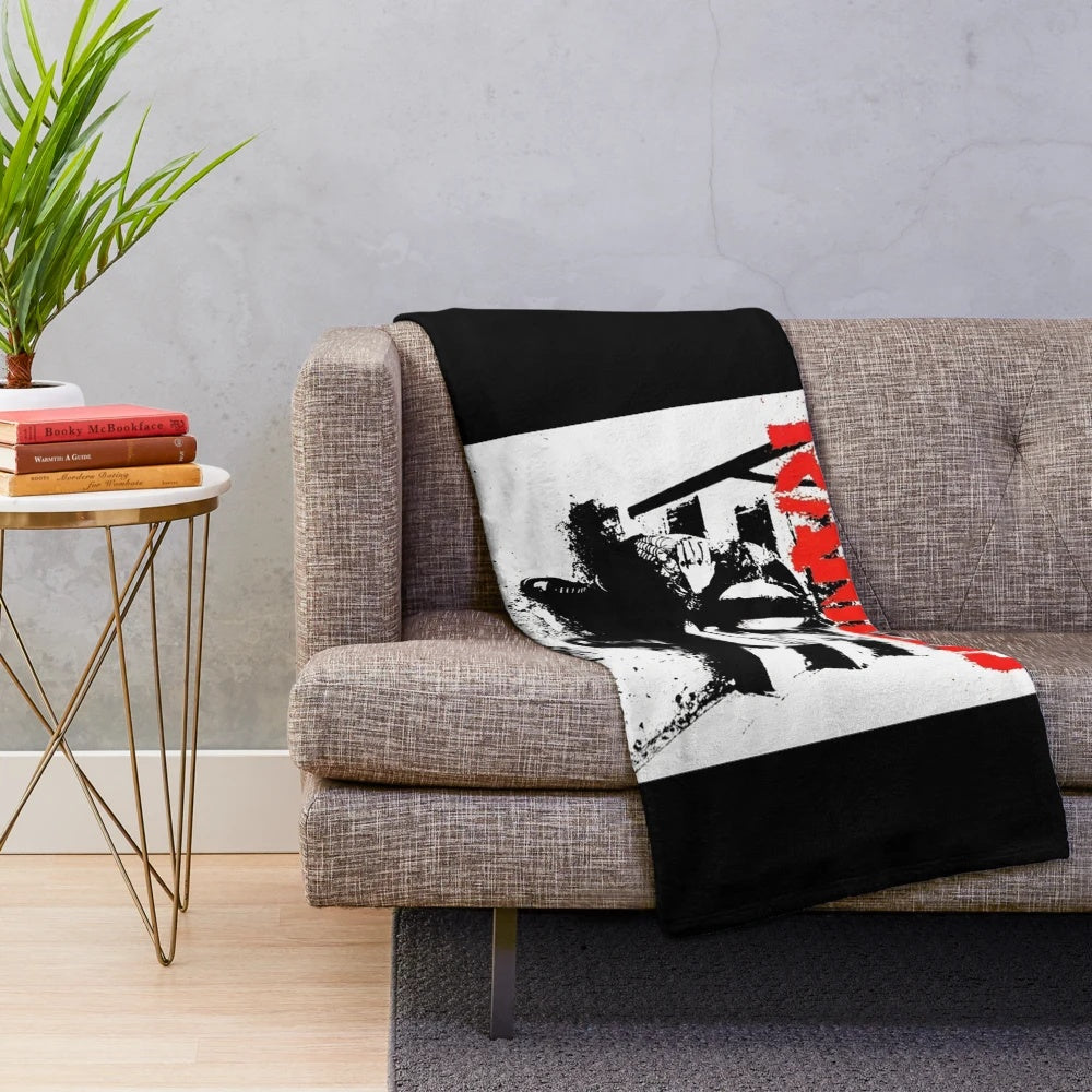 Rancid band plush blanket