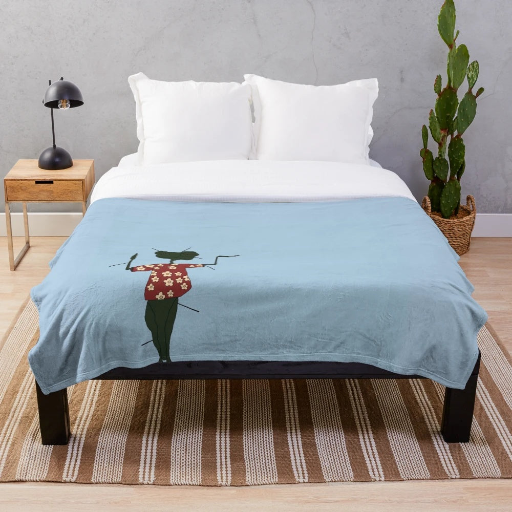 Rango plush blanket featuring the beloved animated character