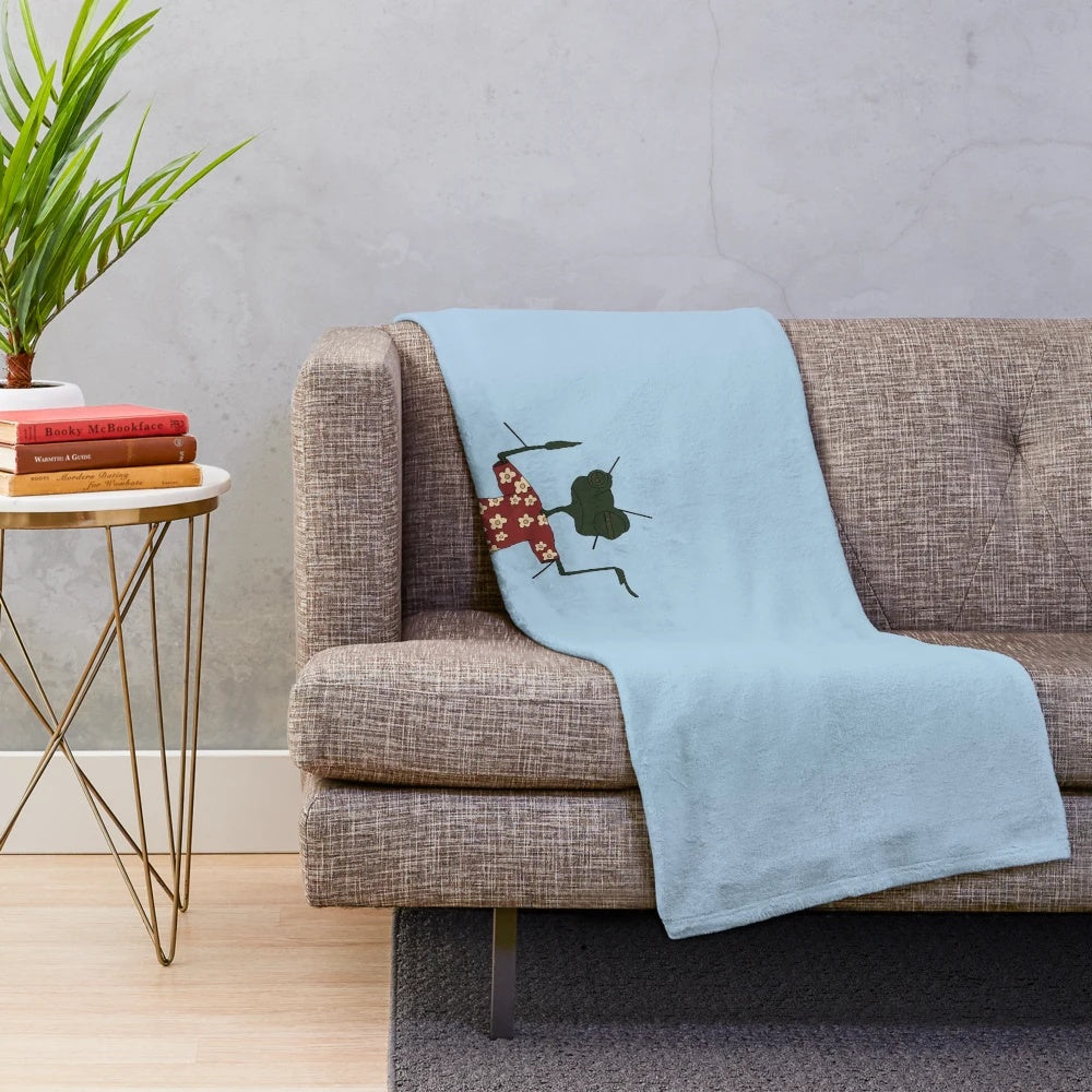 Rango plush blanket featuring the beloved animated character