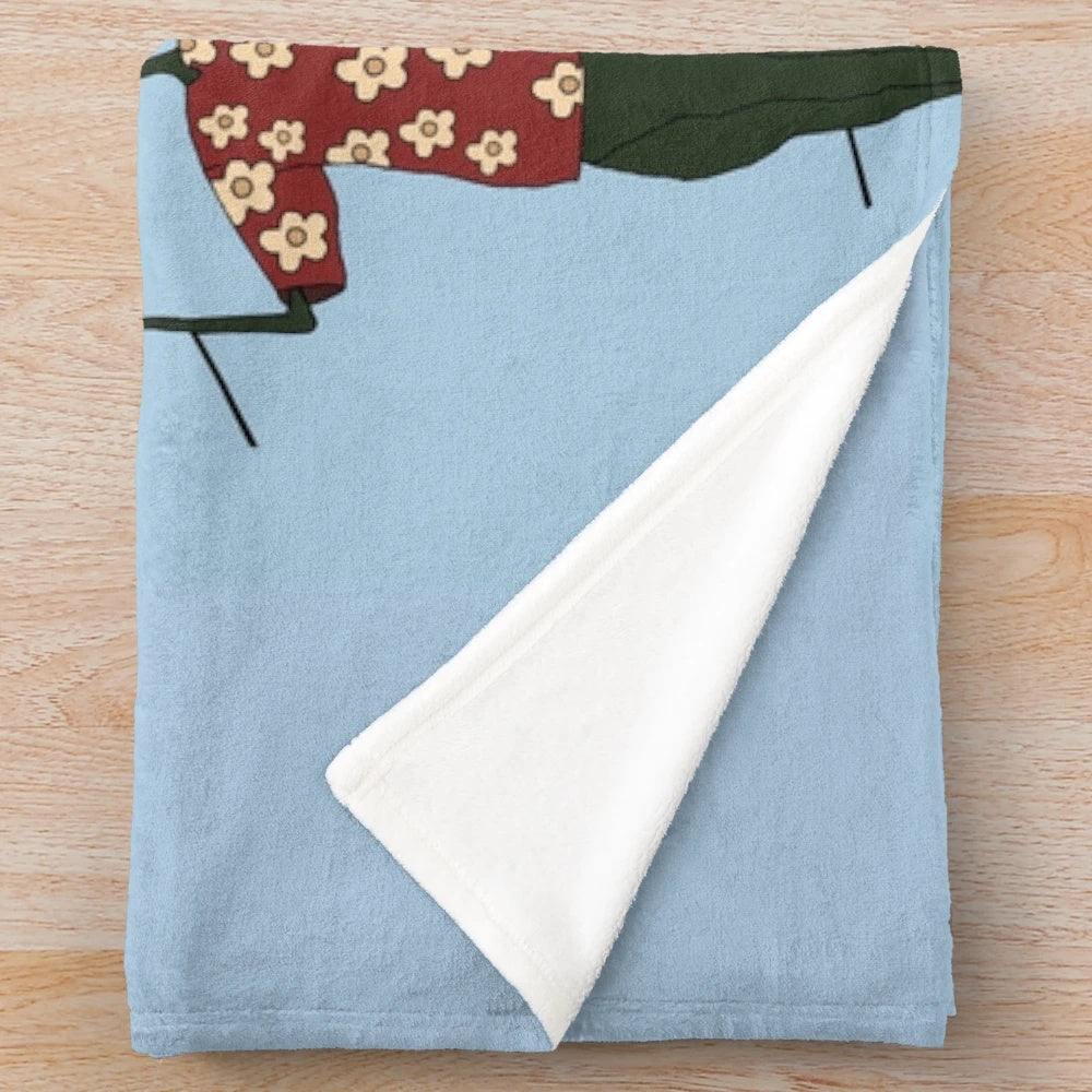 Rango plush blanket featuring the beloved animated character