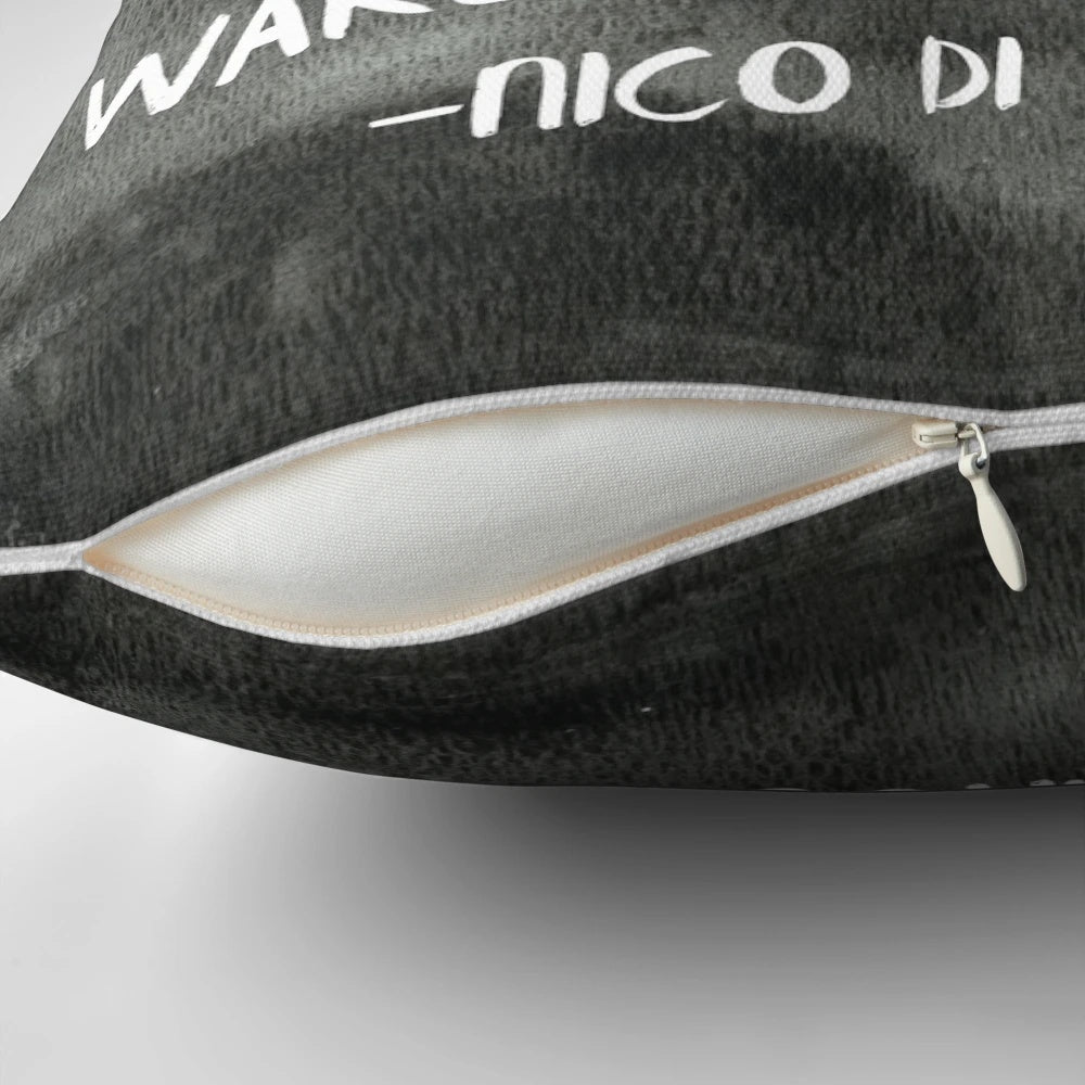 A plush and comfortable pillow with a literary-inspired design, perfect for avid readers.