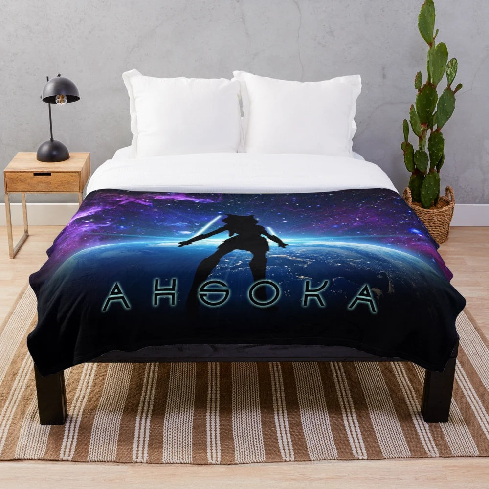 Rebel Plush Blanket featuring Ahsoka Tano from Star Wars