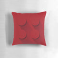 A vibrant red brick-shaped pillow, perfect for LEGO® fans and minimalist decor.