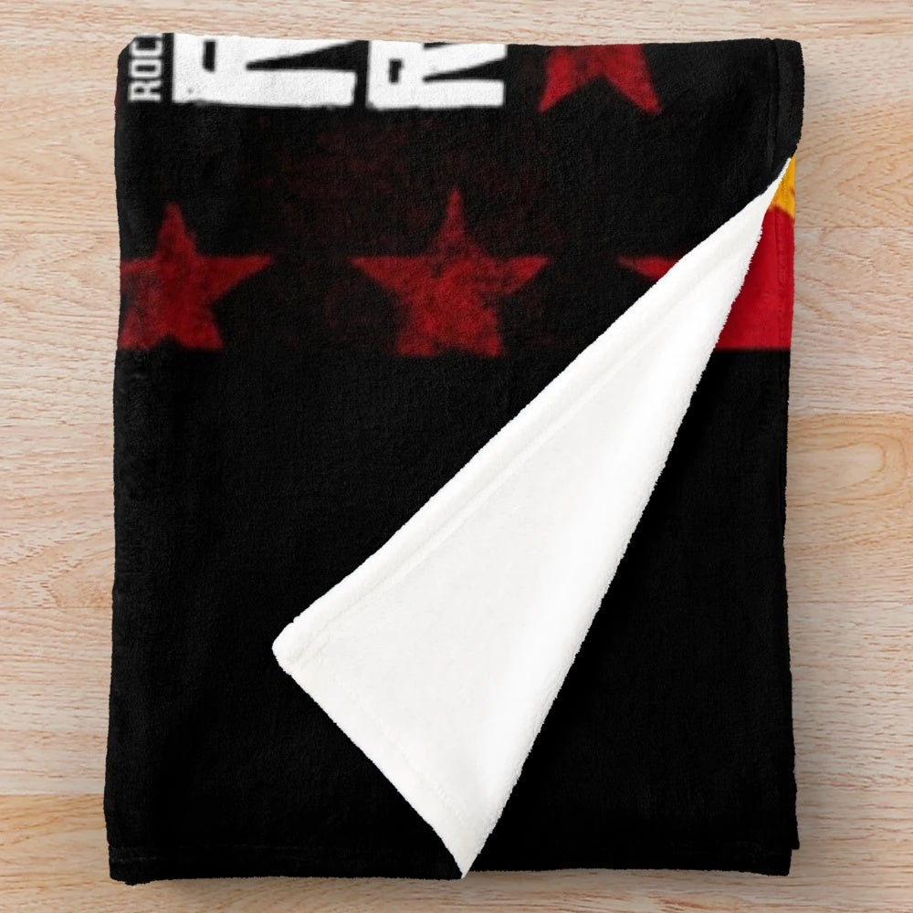 Red Dead Redemption inspired plush blanket