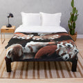 Red Panda Plush Blanket