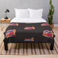 Red plush blanket for exploring hobbies and lifestyle