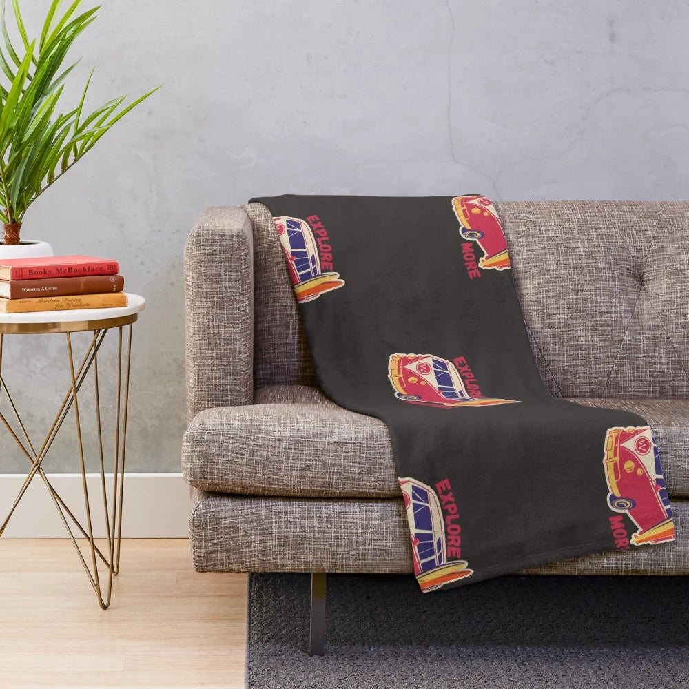 Red plush blanket for exploring hobbies and lifestyle