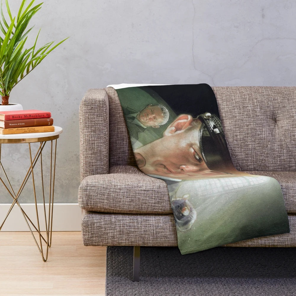The Green Mile movie-themed cozy plush blanket