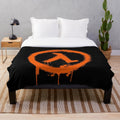 Rise and Shine Plush Blanket featuring a Half Life-inspired design