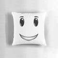 Soft, plush pillow with a winning smile face inspired by the Roblox game and meme culture.
