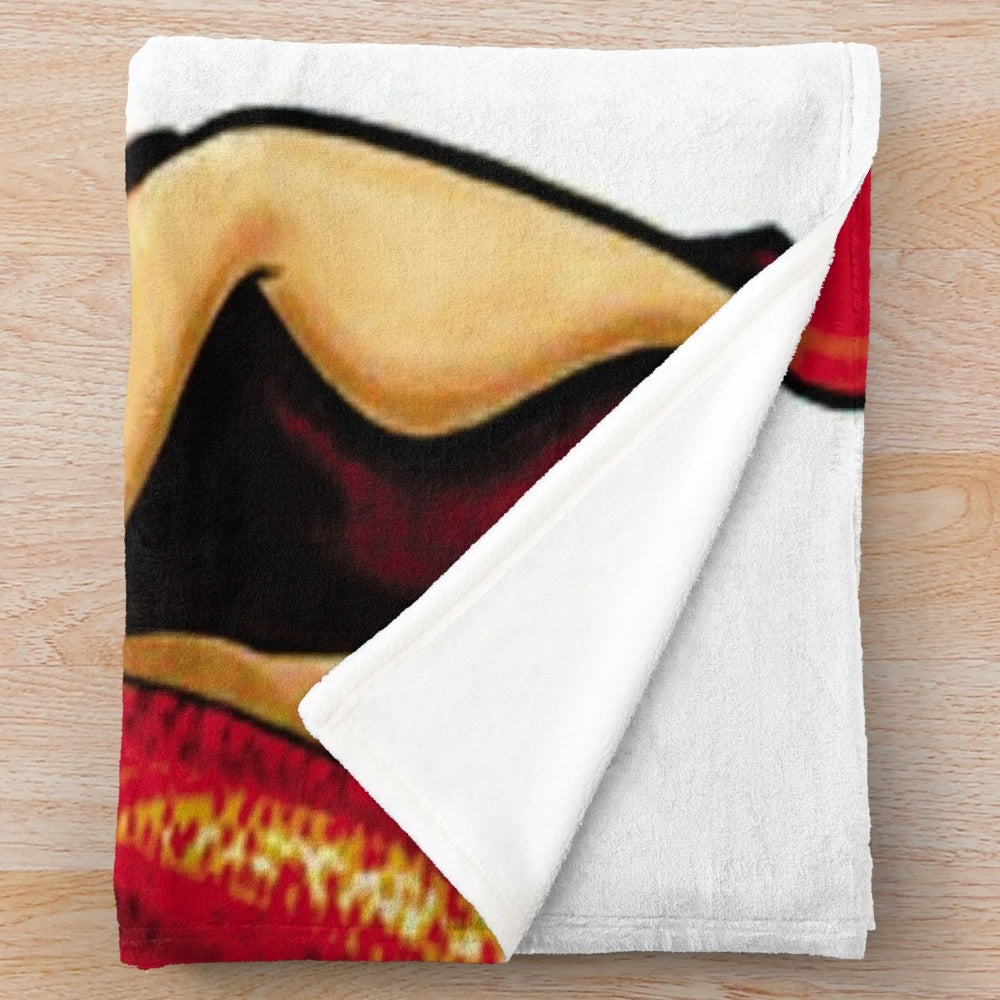 Roger Rabbit inspired plush blanket
