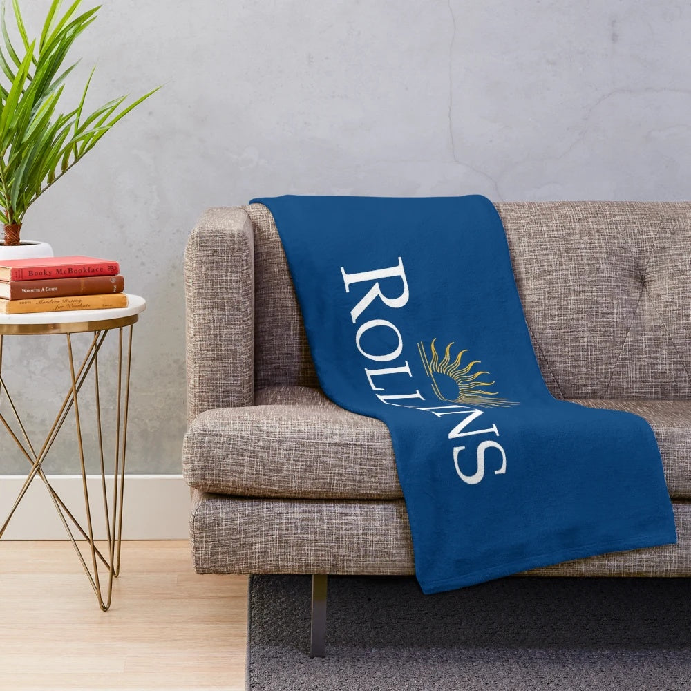 Rollins College Plush Blanket