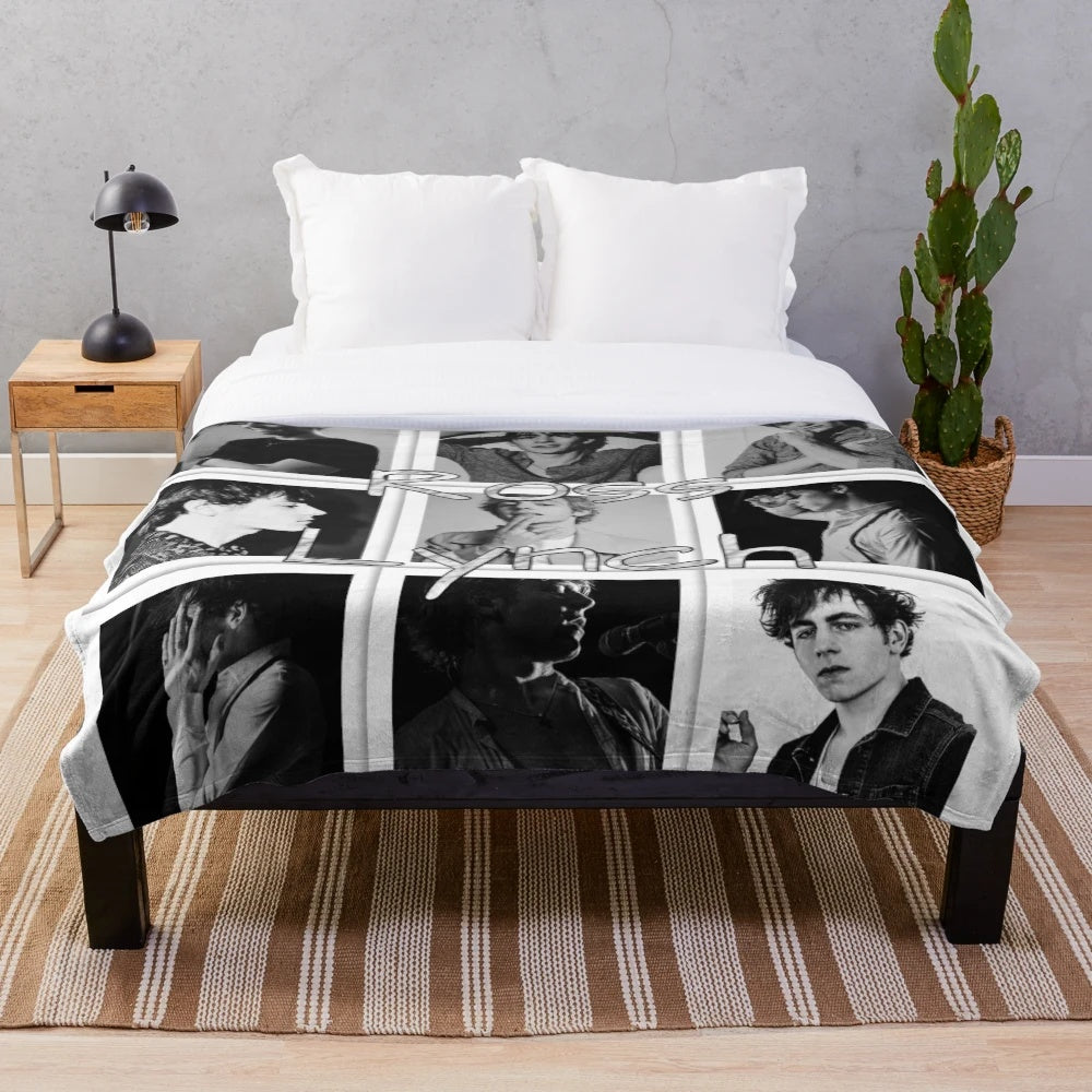 Ross Lynch Inspired Plush Blanket