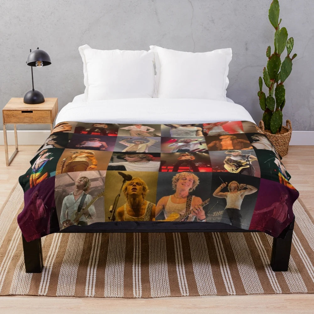 Ross Lynch Inspired Plush Blanket