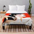 Rossy Plush Blanket - Celebrating the Fashion Icon from Spanish Cinema
