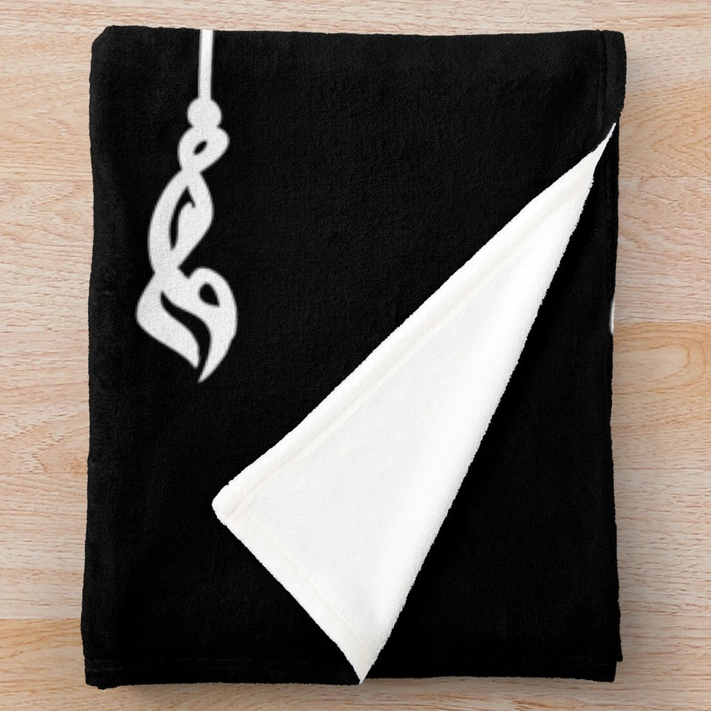 Soft and plush rpg-themed blanket with gaming design