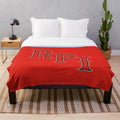 RPI Engineers fleece blanket with college logo
