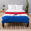 Ryan Jack-inspired plush blanket with the Glasgow Rangers logo