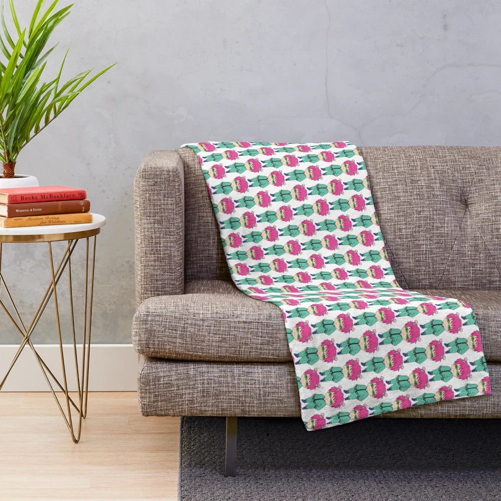 Saiki K Chibi Anime Plush Blanket