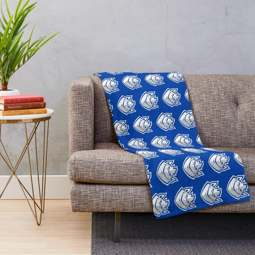 Saint Louis Billikens logo plush blanket for sports fans