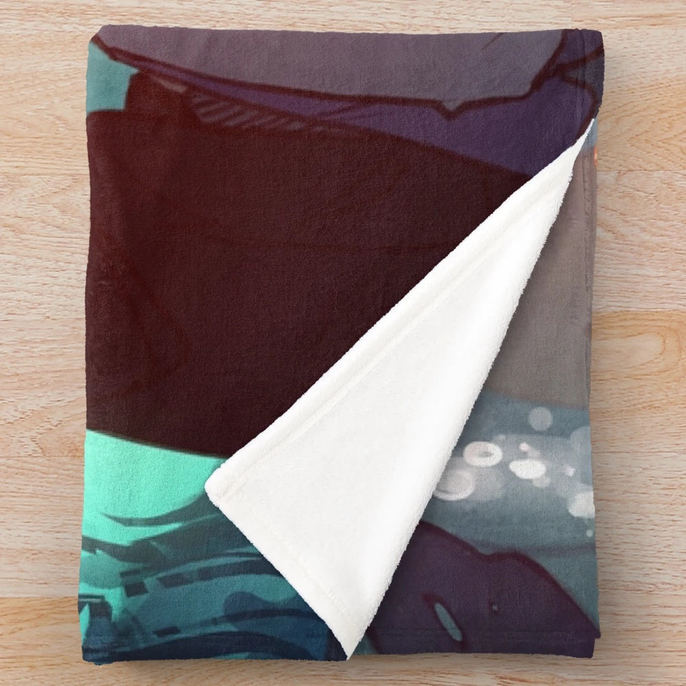Soft and Plush Saltwater Room Themed Blanket