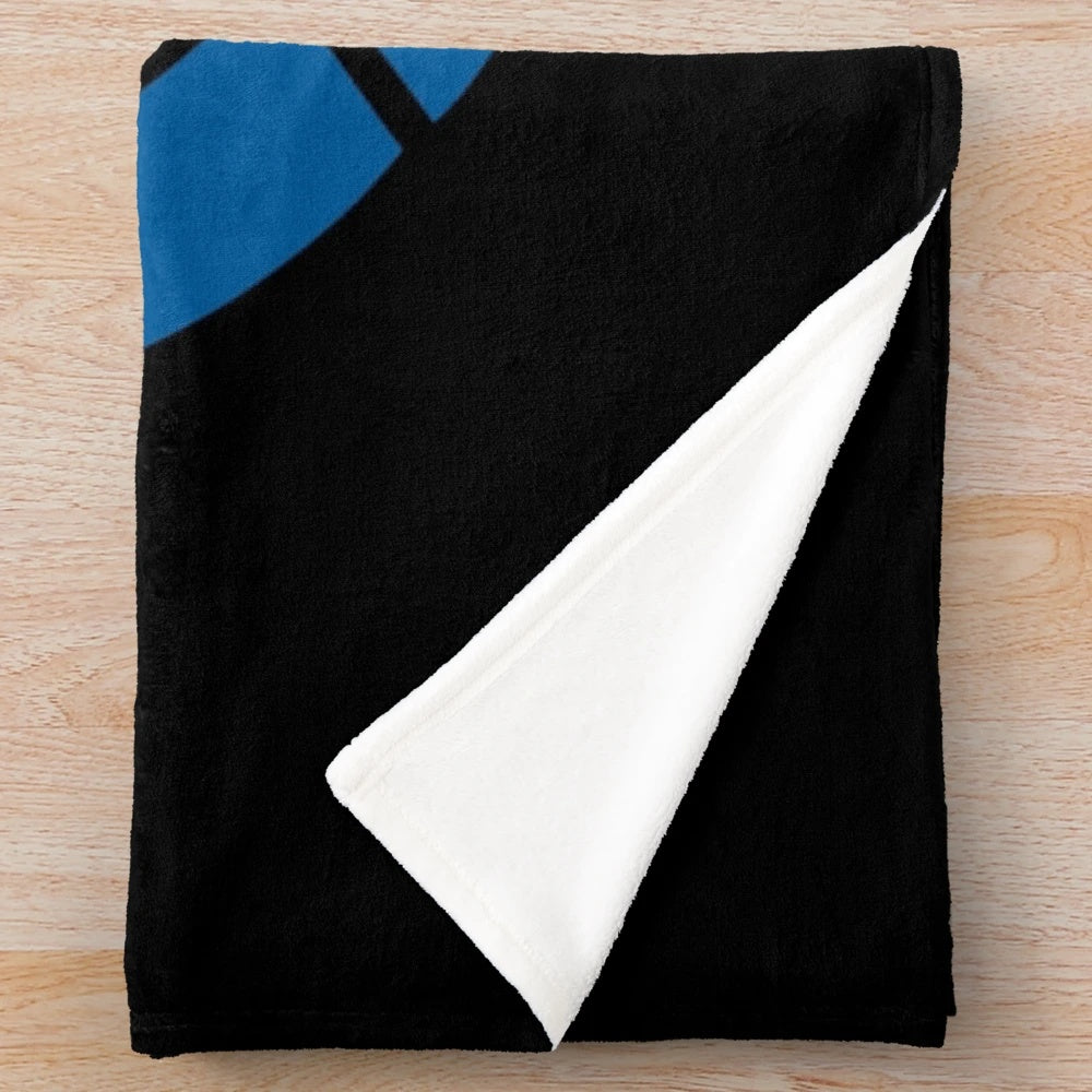Soft plush blanket featuring Salve Regina University logo