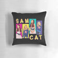 Soft, plush pillow featuring the characters Sam and Cat from the popular Nickelodeon TV show