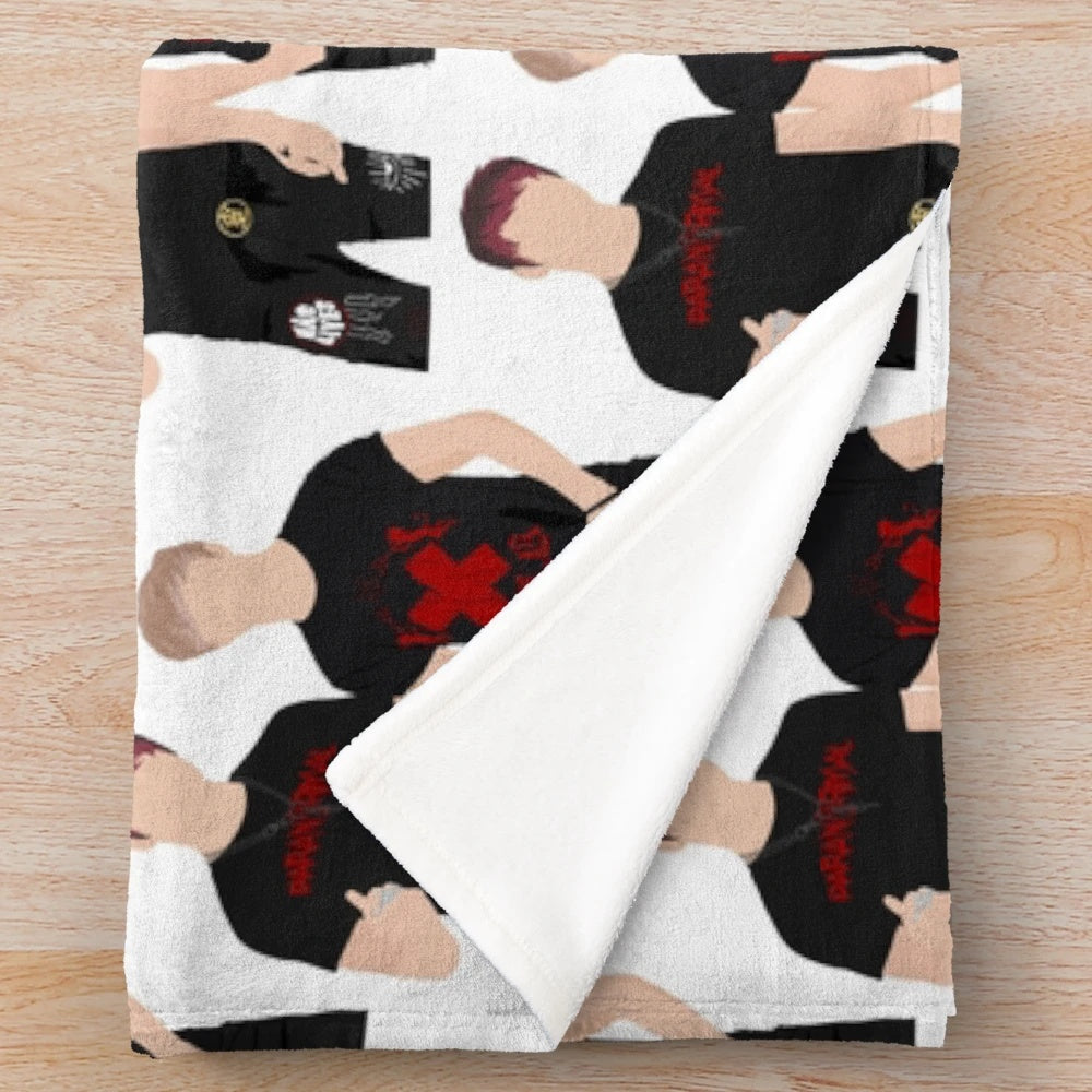 Sam and Colby Inspired Plush Blanket
