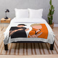 Sam and Colby inspired plush blanket