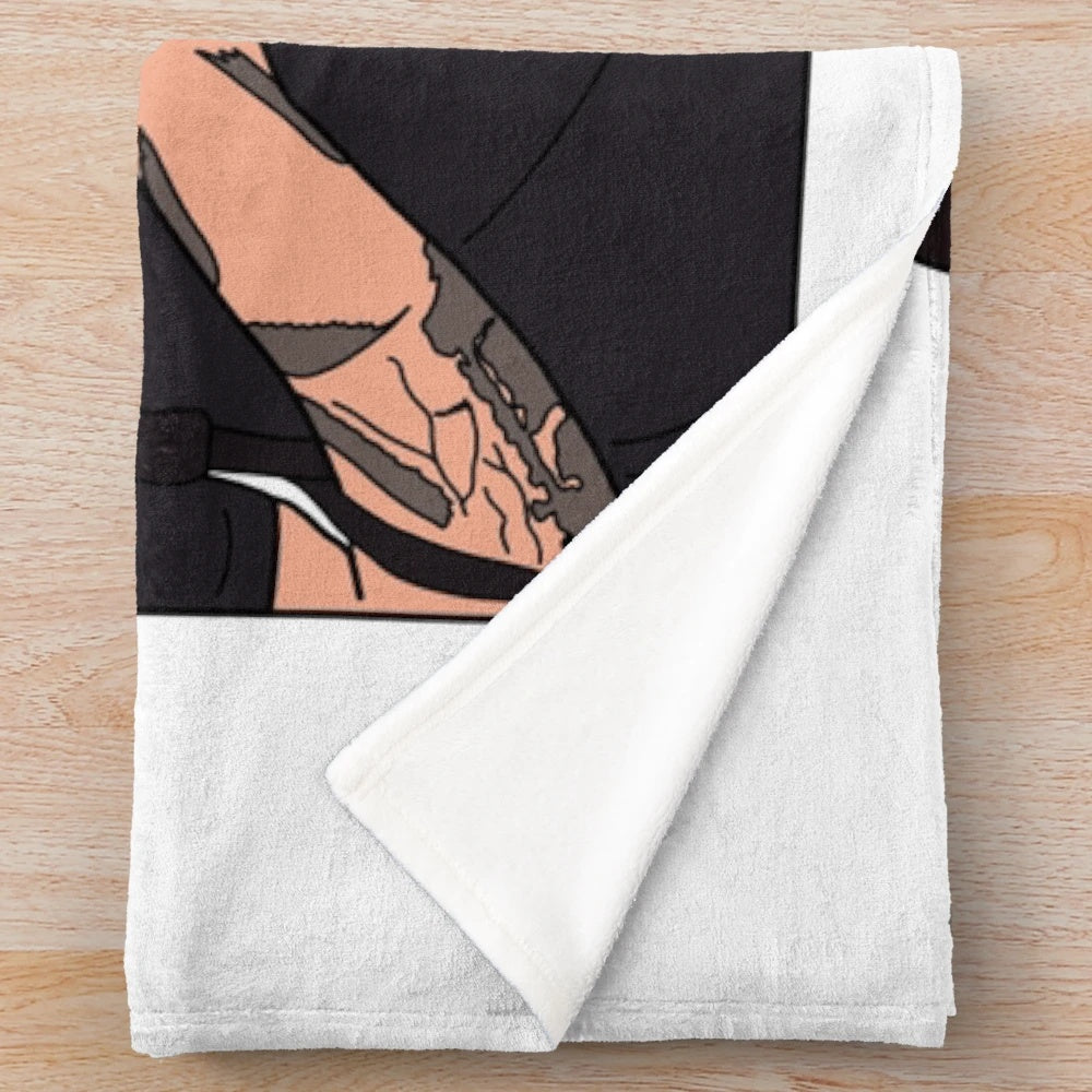 Sam and Colby inspired plush blanket