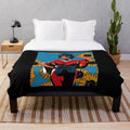 Samurai Champloo Fuu inspired plush blanket
