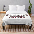 San Diego State Inspired Plush Blanket