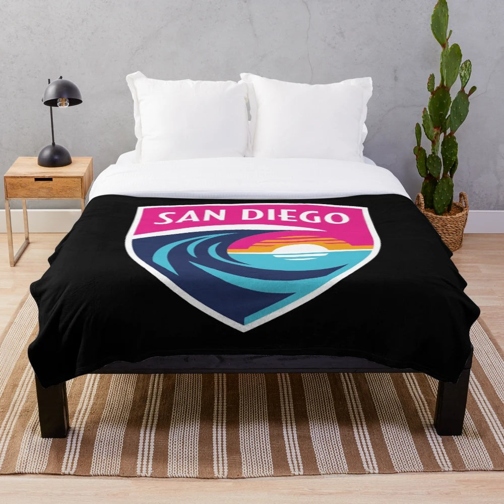 San Diego Wave FC Plush Blanket