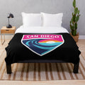 San Diego Wave FC Plush Blanket