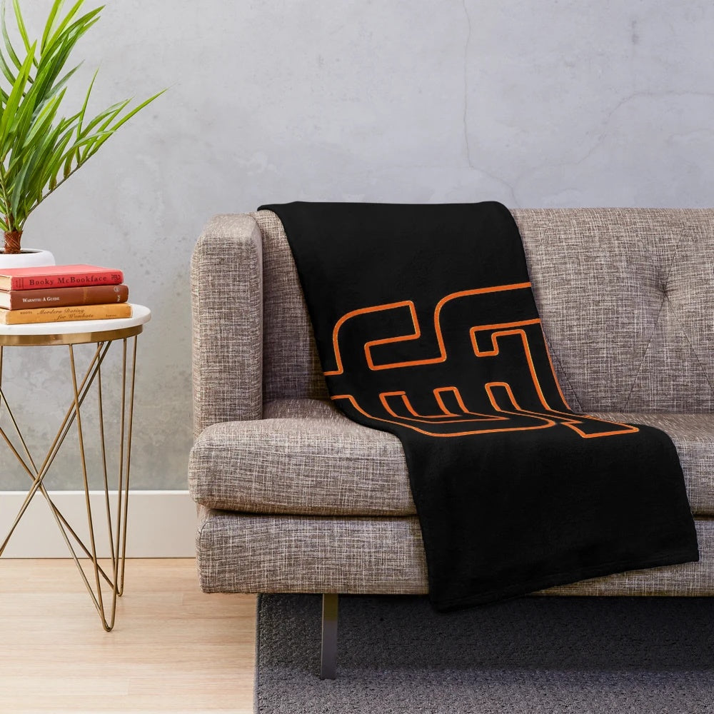 Soft plush blanket featuring the San Francisco Giants logo