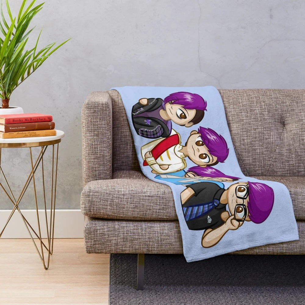 Sanders Sides inspired plush blanket