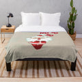 Santa Claus Plush Blanket for Cozy Holiday Home Décor