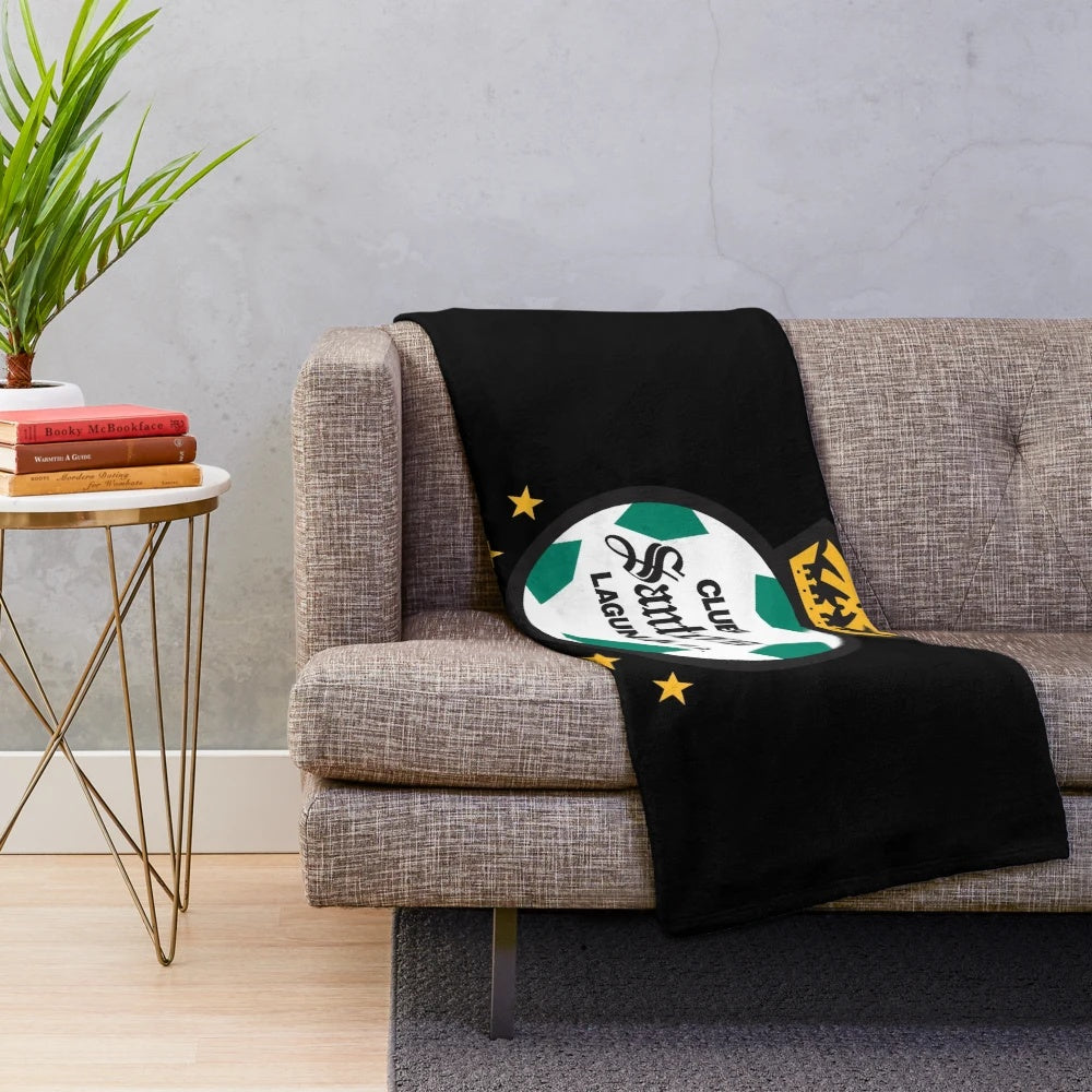 Santos Laguna Inspired Plush Blanket