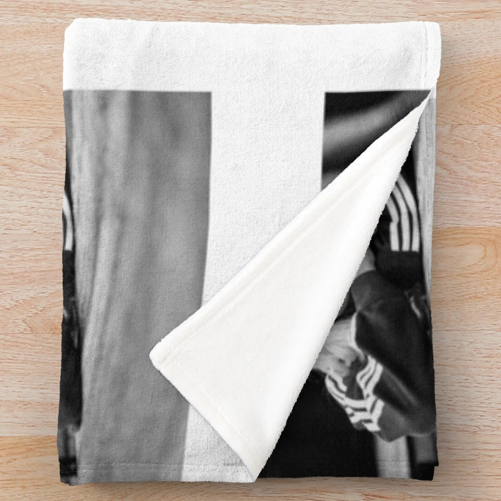 Soft and snuggly plush blanket featuring German singer Sarah Connor