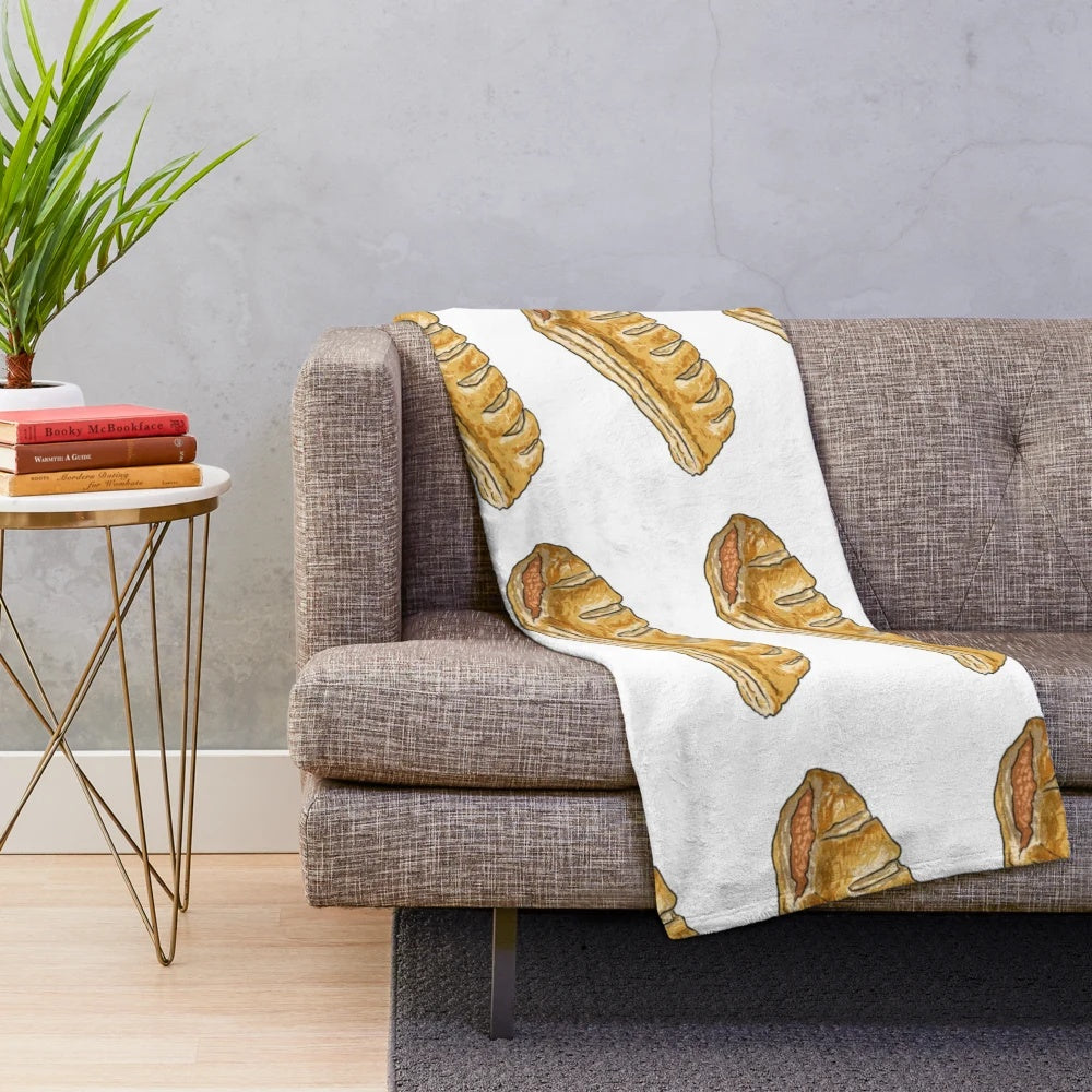 Sausage roll plush blanket in a soft, cozy design