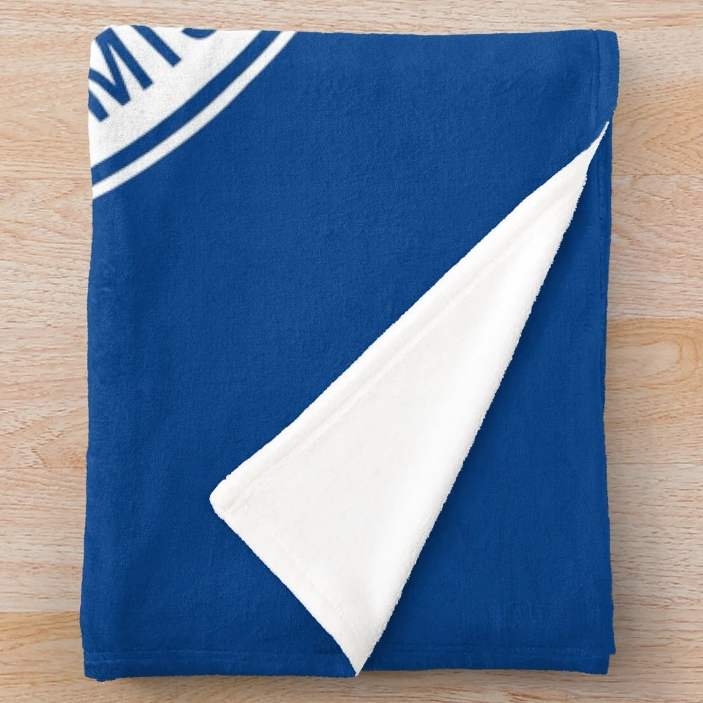 SC Riessersee plush blanket with team logo