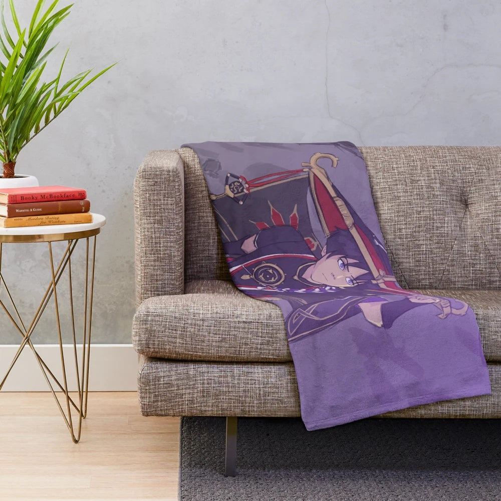 Scaramouche Plush Blanket from Genshin Impact