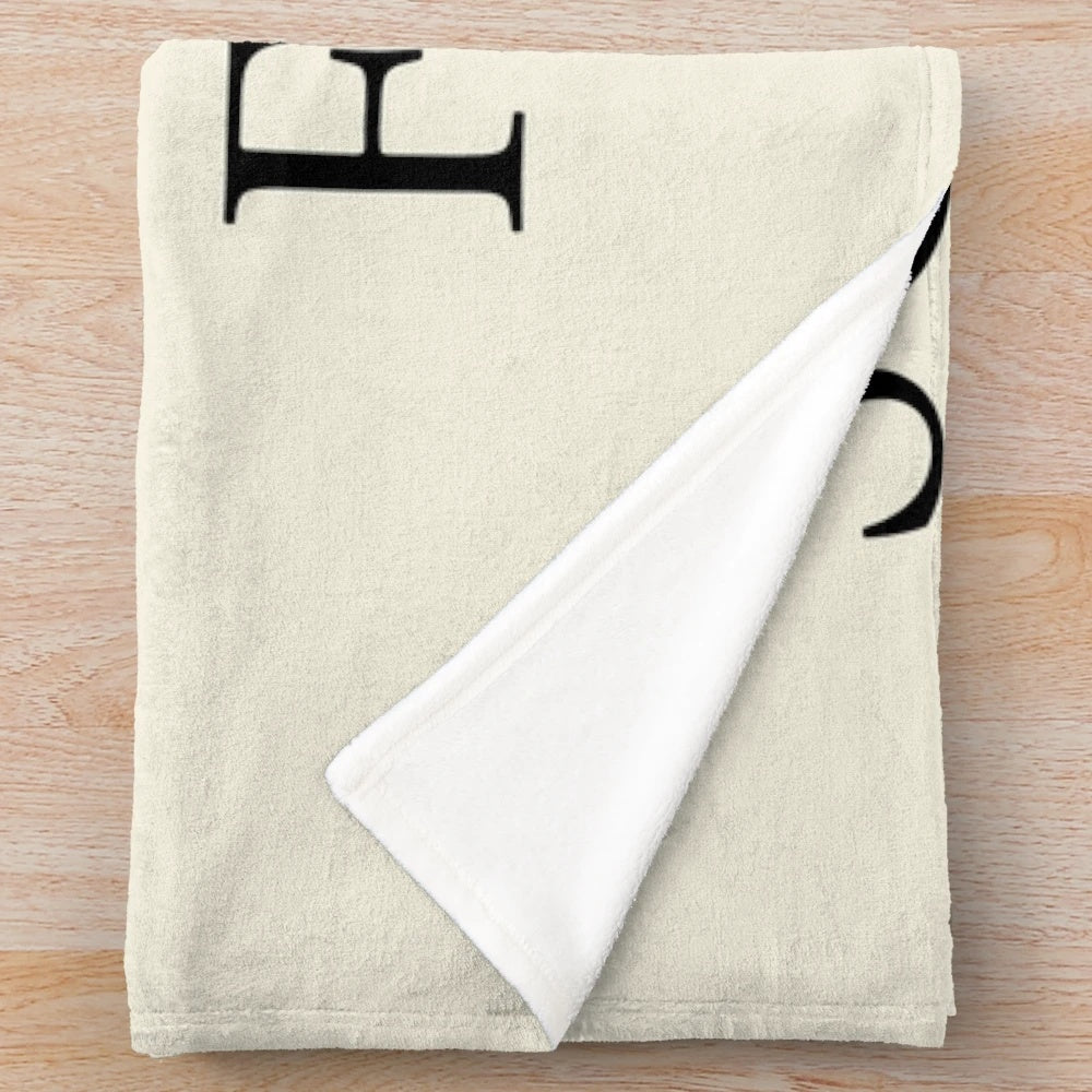 Schrute Farms inspired plush blanket featuring The Office characters