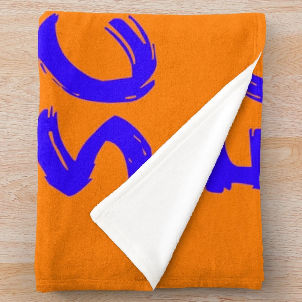 Soft and Cozy Plush Blanket with a Science Theme