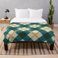 Soft and plush scottish plaid blanket