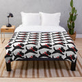 Soft and cuddly Scottish Terrier plush blanket