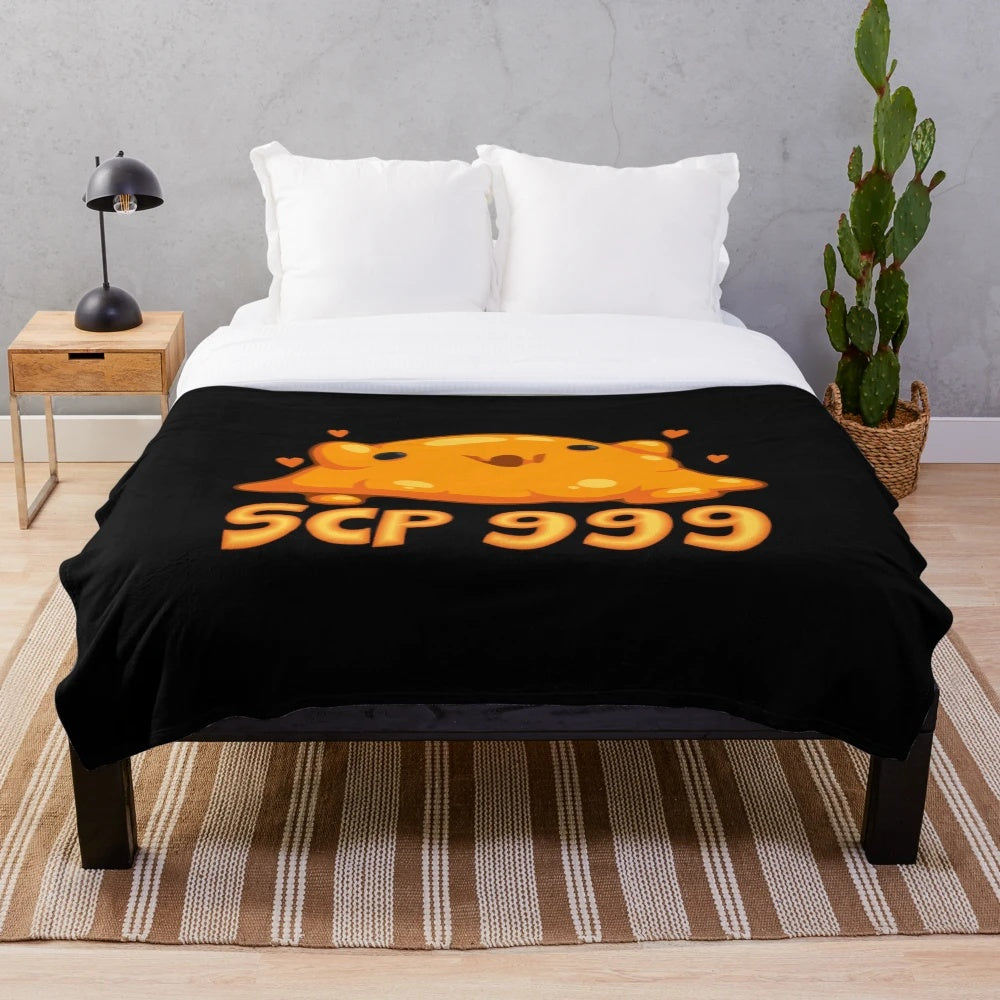 SCP 999 Plush Blanket, Soft and Cuddly Horror Themed Throw