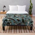 Soft and Cuddly Sea Otter Plush Blanket